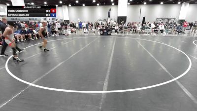 120 lbs Rene Cordero, California Red vs Bryson Busler, Wisconsin Blue
