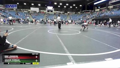 55 lbs 5th Place Match - Xavior Morgas, Maverick Elite Wrestling vs Eric Johnson, Maize Wrestling Club