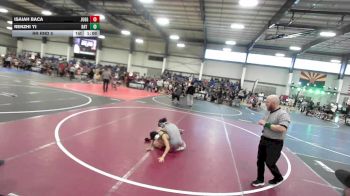 86 lbs Rr Rnd 5 - Isaiah Baca, Juggernaut WC vs Renzhi Yi, Bay Area Dragons WC