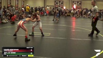 70 lbs Semifinal - Brylan Zerbe, AWA vs Xavier Berckman, Upper Township