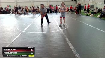 90 lbs Round 5 (6 Team) - Finn Baldwinn, Revolution Elite vs Porter Adams, Donahue WA
