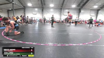 132 lbs Cons. Round 4 - Ivan Lopez, The Storm Wrestling Center vs Bryce Adkins, Legacy Elite WC