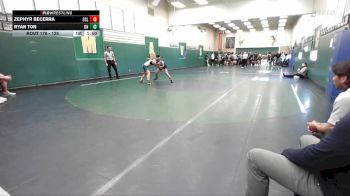 126 lbs Champ. Round 2 - Zephyr Becerra, San Clemente vs Ryan Ton, Del Norte (San Diego)