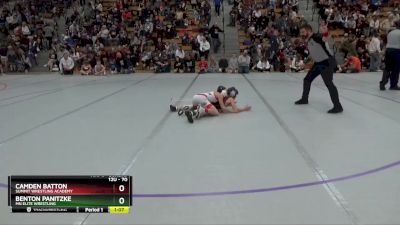 70 lbs Champ. Round 1 - Camden Batton, Summit Wrestling Academy vs Benton Panitzke, MN Elite Wrestling