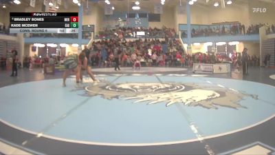 190 lbs Cons. Round 6 - Bradley Bones, Meridian vs Kade McEwen, Eagle High School