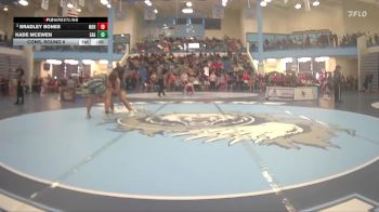 190 lbs Cons. Round 6 - Bradley Bones, Meridian vs Kade McEwen, Eagle High School