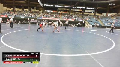 184 lbs Quarterfinal - 1 Isaiah Luellen, Grand View vs Thomas Ketchen-Carter, Cumberlands