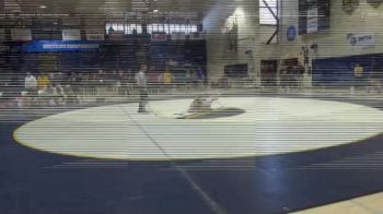 125 lbs Cons. Round 3 - Bryce Beatty, Millersville vs Jerry Echevarria, American Int`l