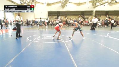 110-I lbs Consi Of 16 #2 - Caleb Hoosier, Team Nauman Wrestling Club vs Blaik Losito, Hamburg