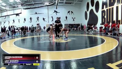 124A Quarterfinal - Lexy Basurto, Schreiner University vs Jayden Bazemore, Gannon