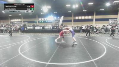 157 lbs Round Of 16 - Niko Bassiri, Team Thunder vs Jack Burdick, Champions WC