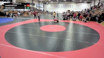 165 lbs Quarterfinal - Braden Getz, Marian vs Cooper McCloy, Wabash