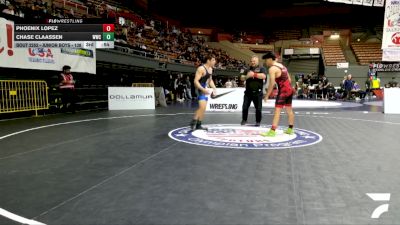 Open Men - 74 lbs Semis - Eric Cortez vs Antonio Zamora, Ground Creatures Wrestling