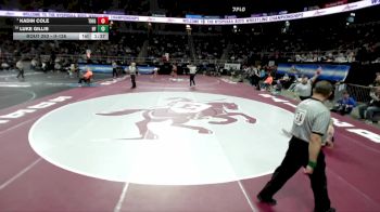 II-126 lbs Champ. Round 2 - Kadin Cole, Tioga vs Luke Gillis, Hoosick Falls