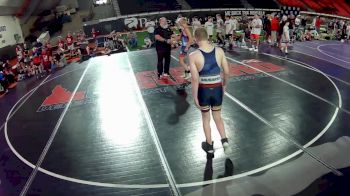 130 lbs Adyn-Jessin Dolbear, Oregon 14U Boys vs Evan Brubaker, Utah 14U Boys