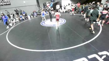 92 lbs Damian Ramirez, CVWA - Central Valley Wrestling Association vs Brody Jarrell, SDIKWA - San Diego-Imperial Kids Wrestling Association