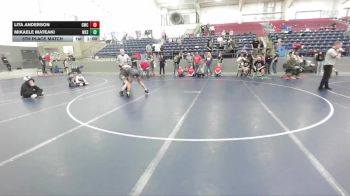125 lbs 5th Place Match - Mikaele Mateaki, Westlake vs Lita Anderson, Grantsville Wrestling Club