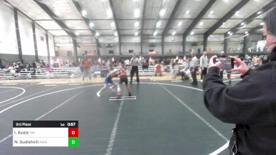81 lbs 3rd Place - Isaac Ayala, The Wrestling Assylum vs Nathaniel Gudishvili, Askeo International Mat Club