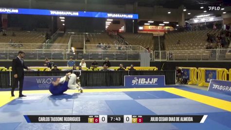 Julio Cesar Dias De Almeida vs Carlos Tassone Rodrigues 2025 Pan Jiu Jitsu IBJJF Championship