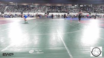 161 lbs Quarterfinal - Ryder Johnson, Cushing vs G Mcintosh, Glenpool JH