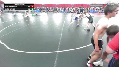 169-172 lbs Round 3 - Knox Stone, Cambridge-Isanti vs Bryce Bennett, Savannah-Maysville