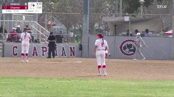 Replay: Redlands vs Chapman | Mar 28 @ 3 PM