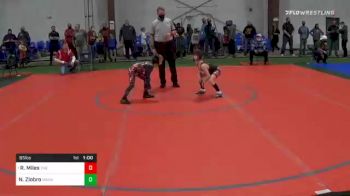 65 lbs Prelims - Reid Miles, The Tribe vs Noah Ziobro, Manalapan Braves