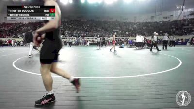 B6A-126 lbs Quarterfinal - Trusten Douglas, Mustang vs Brody Heusel, Piedmont