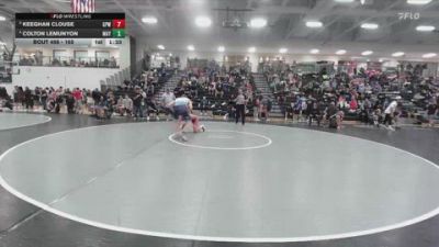 165 lbs Quarterfinal - Keeghan Clouse, GPWA vs Colton Lemunyon, Maysville