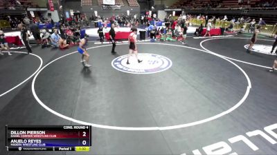 138 lbs Cons. Round 4 - Dillon Pierson, Daniel Cormier Wrestling Club vs Anjelo Reyes, Madera Wrestling Club