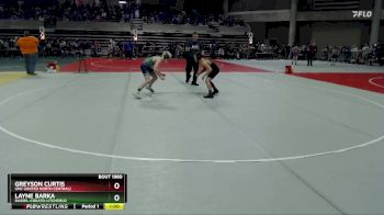 110 lbs 1st Place Match - Greyson Curtis, UNC (United North Central) vs Layne Barka, Dassel-Cokato-Litchfield