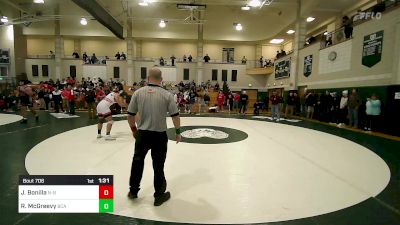 195 lbs Semifinal - Jose Bonilla, New Bedford vs Richard McGreevy, Bristol County/Dighton Rehoboth