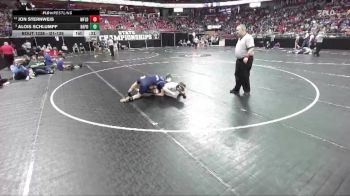 D1-126 lbs Cons. Round 2 - Alois Schlumpf, Bay Port vs Jon Sternweis, Marshfield