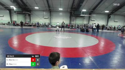 55 lbs Rr Rnd 2 - Kasen Morris, Social Circle USA Takedown vs Myla Rau, Dragons Junior Wrestling Club