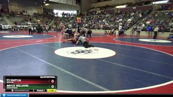 5A 215 lbs Quarterfinal - Ty Matyja, Benton vs Bryce Williams, Greenwood