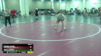 215 lbs Round 1 (10 Team) - Xavier Wood, Team Montana Conrad vs Scott Smith, Oak Harbor Rockets