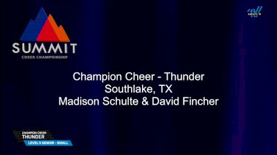 Champion Cheer - Thunder [2025 L5 Senior - Small Semis] 2025 The Summit