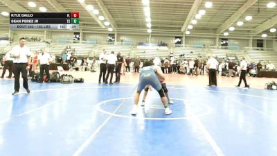 182 lbs Consolation - Kyle Gallo, FL vs Sean Perez Jr, TX