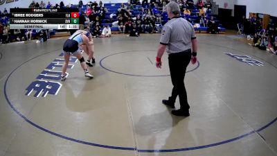 170 lbs Semifinal - Hannah Hornick, Seneca Valley Hs vs Ibree Rodgers, Fort Leboeuf Hs