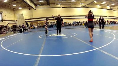 117 lbs Quarterfinal - Emily Leeseberg, John Carroll University vs Savannah Tittelback, East Stroudsburg University