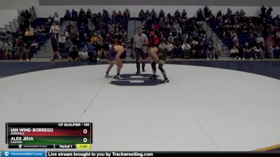 138 lbs Cons. Round 3 - Alex Jeha, Canyon vs Ian Wine-Borrego, Norwalk