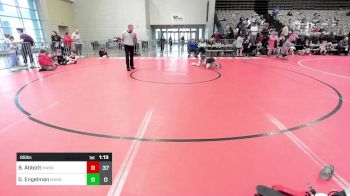 85 lbs Rr Rnd 4 - Beau Abbott, Mat Assassins White vs Gus Engelman, Mat Assassins Gray