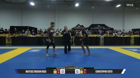 Christopher Soto vs Mateusz Bogdan Kuca 2026 Pan IBJJF Jiu-Jitsu No-Gi Championship