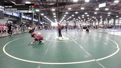 126 lbs Consi Of 16 #1 - Koy Orr, ID vs Alarik Gibson, GA