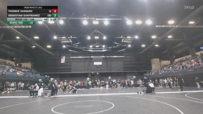 149 lbs Cons. Round 1 - Thomas Vasquez, Friends University vs Sebestian Santibanez, Texas Wesleyan