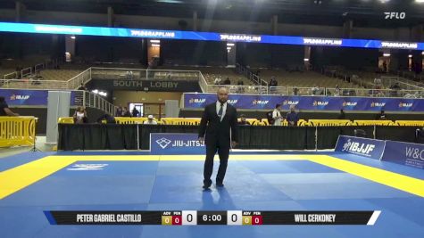 PETER GABRIEL CASTILLO vs WILL CERKONEY 2026 Pan Jiu Jitsu IBJJF Championship