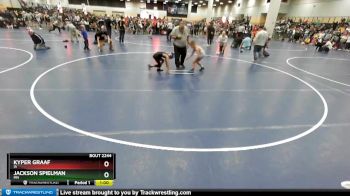 84 lbs Quarterfinal - Kyper Graaf, IA vs Jackson Spielman, MN