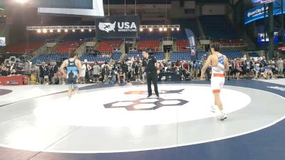 132 lbs Champ. Rd Of 128 - Noah Garcia, Iowa vs Russell Douglas, Montana