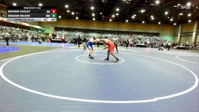 285 lbs Consi Of 32 #2 - Mathew Cooley, Oakdale vs Graham Wilson, Bingham