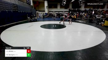 138 lbs Round Of 16 - Jack Janes, Avon vs Kevin Sevigny, Notre Dame-West Haven